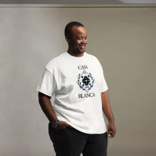Camisa Masculina Plus Size Casa Blanca Brasão Nobre Camisa Masculina Plus Size Casa Blanca Brasão Nobre