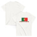 Camiseta Plus Size Portugal Bandeira Camiseta Plus Size Portugal Bandeira