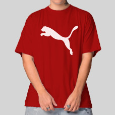 Camiseta Masculina Oversized Puma Logo Camiseta Masculina Oversized Puma Logo