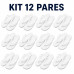 Kit 12 Pares Chinelos Masculino e Feminino de Dedo Kit 12 Pares Chinelos Masculino e Feminino de Dedo