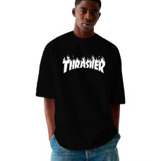 Camiseta Masculina Oversized Thrasher Camiseta Masculina Oversized Thrasher