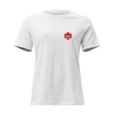Camisa Feminina Baby Look Seleção Canadá