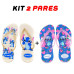 Kit 2 Chinelos Havaianas Feminino Stitch Kit 2 Chinelos Havaianas Feminino Stitch