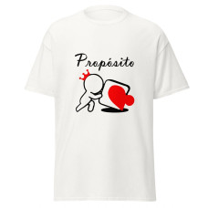Camiseta Masculina Dia dos Namorados Metade Proposito Camiseta Masculina Dia dos Namorados Metade Proposito