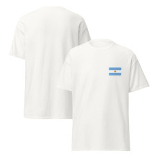 Camiseta Masculina Bandeira Argentina Camiseta Masculina Bandeira Argentina