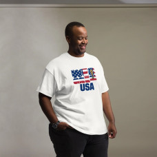 Camiseta Plus Size Estados Unidos Varias Estampas Camiseta Plus Size Estados Unidos Varias Estampas