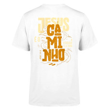 Camiseta Masculina Cristã Jesus é o Caminho Camiseta Masculina Cristã Jesus é o Caminho