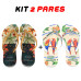 Kit 2 Chinelos Feminino Farm Havaianas Kit 2 Chinelos Feminino Farm Havaianas