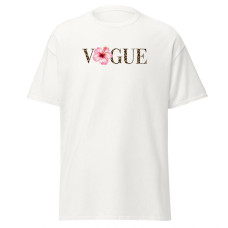 Camisa Feminina Baby Look Vogue Tropical Camisa Feminina Baby Look Vogue Tropical