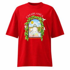 Camiseta Masculina Oversized Casa Blanca Club Camiseta Masculina Oversized Casa Blanca Club