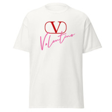 Camiseta Masculina Valentino Rose Camiseta Masculina Valentino Rose
