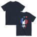 Camiseta Plus Size Galo França Camiseta Plus Size Galo França