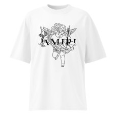 Camiseta Masculina Oversized Amiri Angel Camiseta Masculina Oversized Amiri Angel