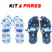 Kit 2 Chinelo Feminino Havaianas Eye Variados Kit 2 Chinelo Feminino Havaianas Eye Variados