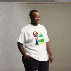 Camisa Masculina Plus Size Brasil Copa é Nossa 2026 Camisa Masculina Plus Size Brasil Copa é Nossa 2026