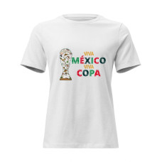 Camisa Feminina Baby Look Viva México Viva Copa Camisa Feminina Baby Look Viva México Viva Copa