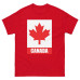 Camisa Masculina Plus Size Canadá Folha Maple Camisa Masculina Plus Size Canadá Folha Maple