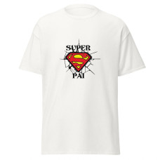 Camiseta Masculina Dia dos Pais Super Pai Camiseta Masculina Dia dos Pais Super Pai