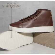 Tênis Masculino Cano Médio Casual Hugo Boss Tênis Masculino Cano Médio Casual Hugo Boss