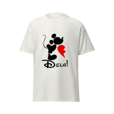 Camiseta Masculina Dia dos Namorados Metade Coração Dela Camiseta Masculina Dia dos Namorados Metade Coração Dela