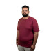 Kit 7 Camisas Plus Size Masculina Lisa Algodão Premium