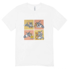 Camisa Feminina Baby Look Tom & Jerry Vibes Camisa Feminina Baby Look Tom & Jerry Vibes