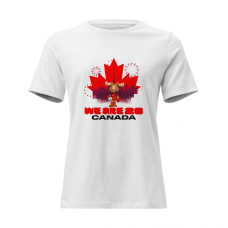 Camisa Feminina Baby Look We Are Canadá Camisa Feminina Baby Look We Are Canadá