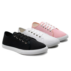 Kit 3 Tênis Feminino Casual Classic Kit 3 Tênis Feminino Casual Classic